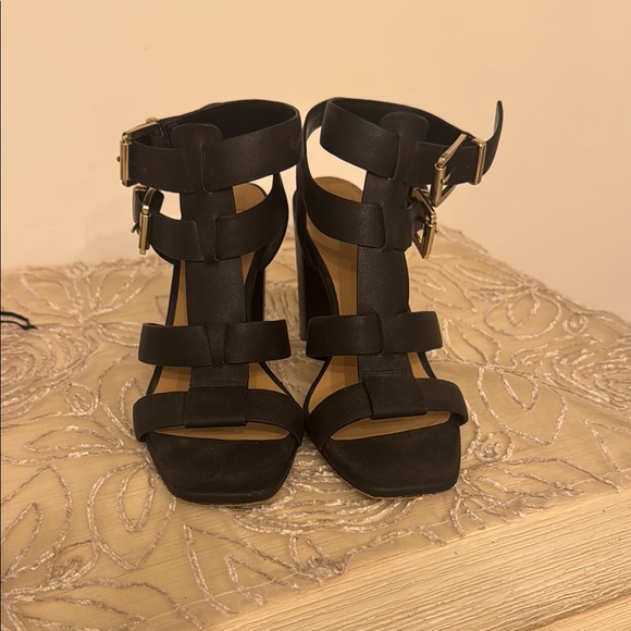 INC International Concepts Black  block Heels - Picture 6 of 12